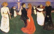 Edvard Munch The Dance of life painting
